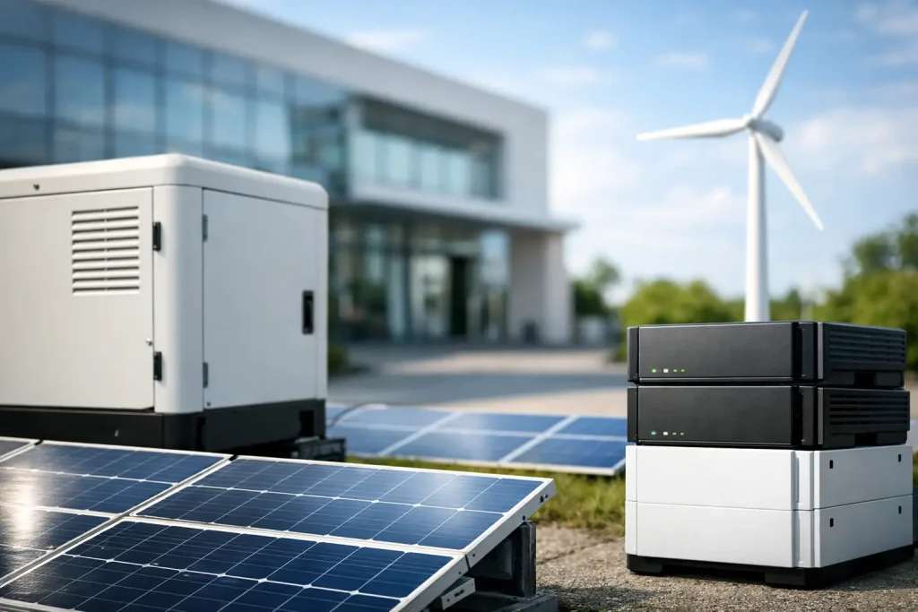 Mejores opciones de respaldo energético para tu negocio