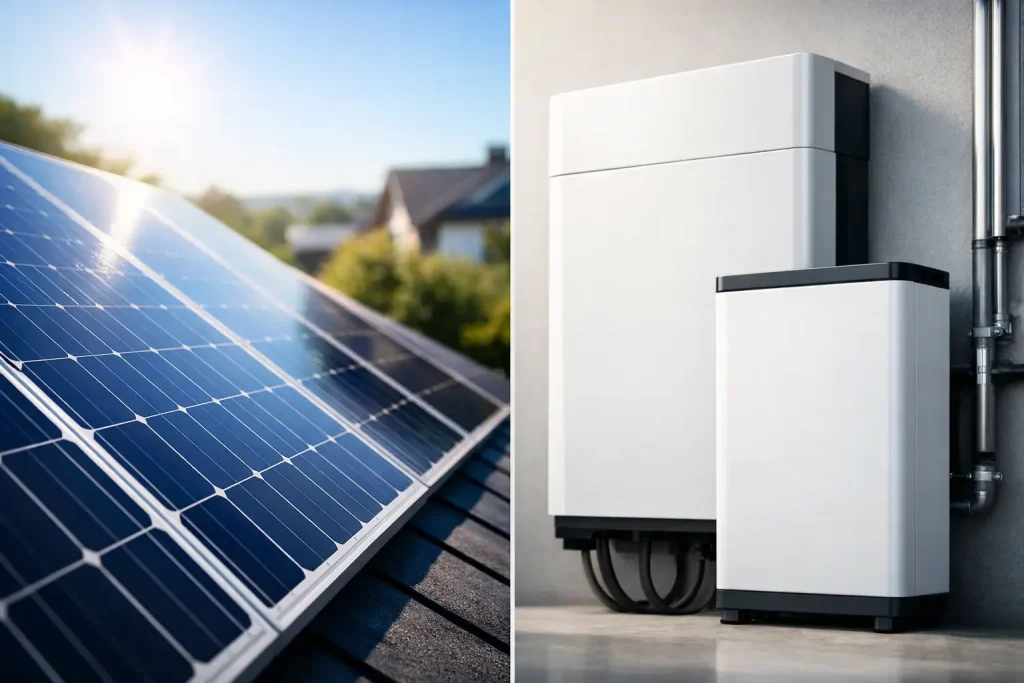 Paneles solares o baterías: qué conviene instalar